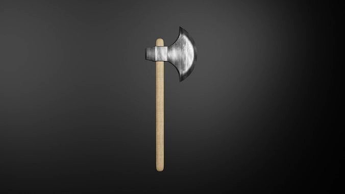 Low-Poly Axe