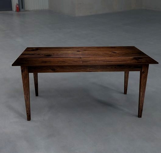 Classic wooden table