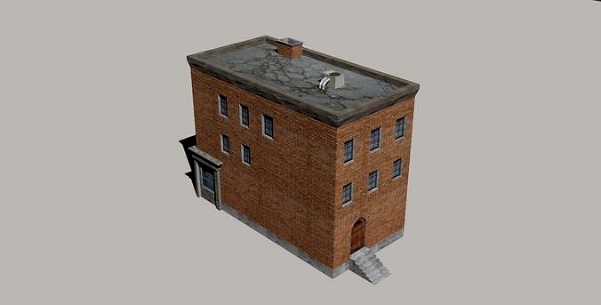 Brick Old Building - Flat gheto