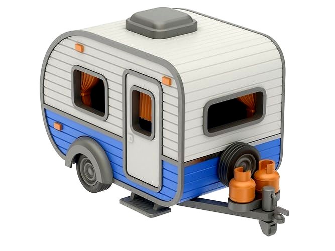 Printable Camper | 3D model