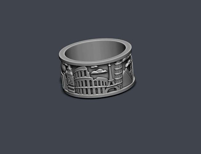 traveller travel ring | 3D
