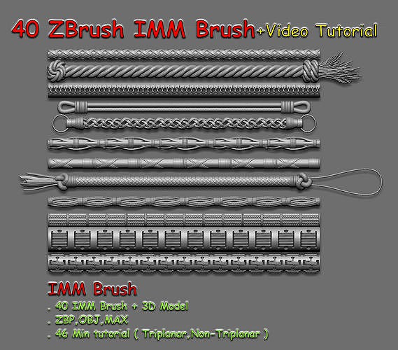 40 IMM Brush  Video Tutorial