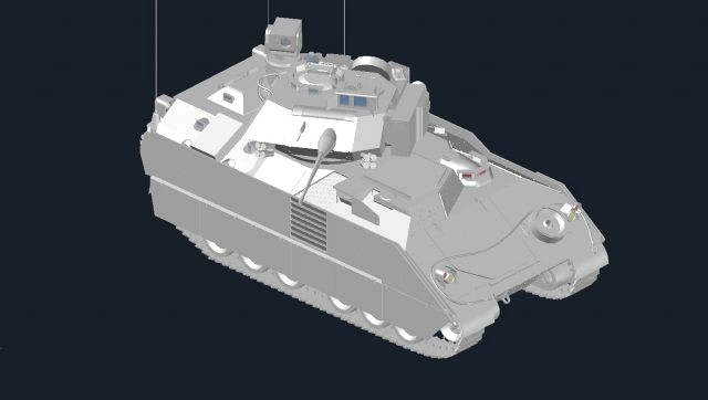 Infantry fighting vehicle Bradley