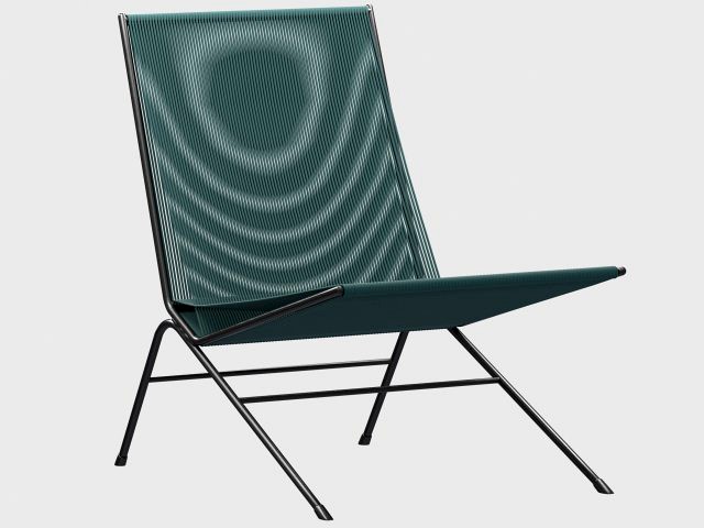 allan gould string lounge chair