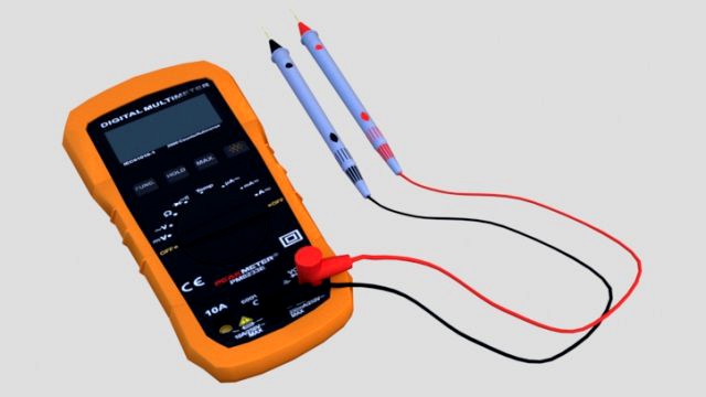 pm8233e multimeter for checking electronic parts