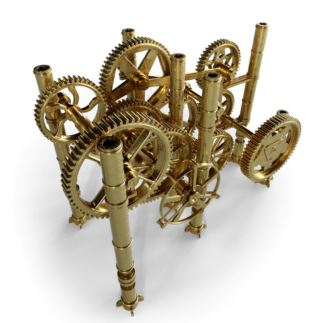 3d gear mechanism