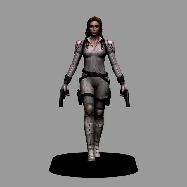 black widow snow suit - black widow movie