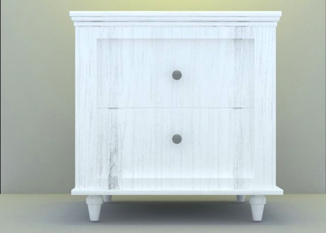 white cabinet