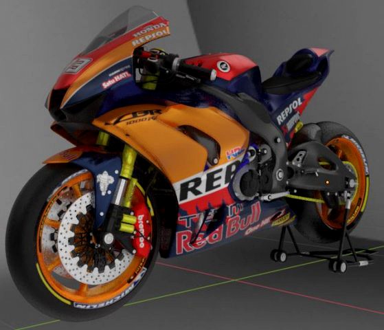 honda cbr 1000 rr-r repsol livery edition