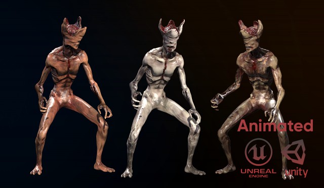 mutant with open brain