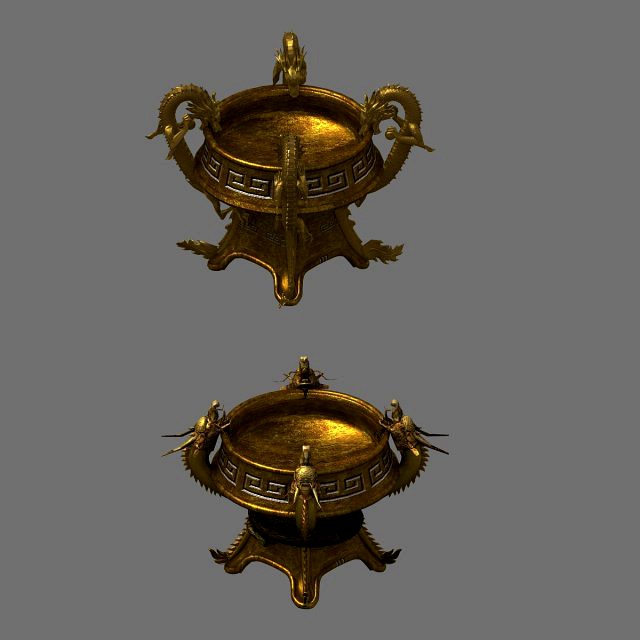 center incense burner-brazier 06