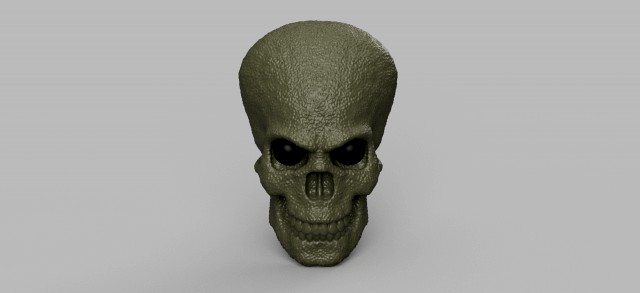 alien skull