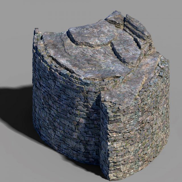 emei-stone-mountain-stone wall