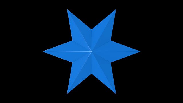 6 point star