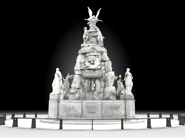 fountain of the four continents