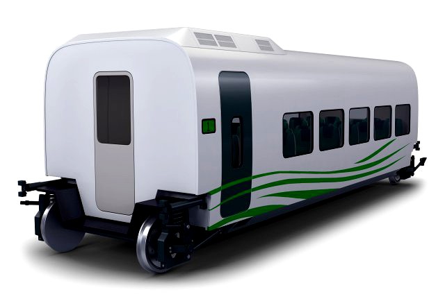 high speed railway passenger car v 2