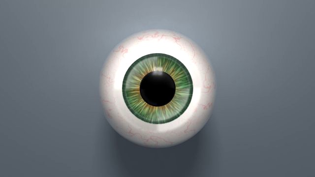 eyeball - green