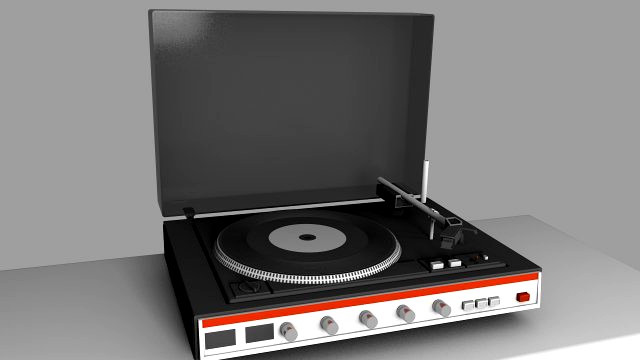 classic record player