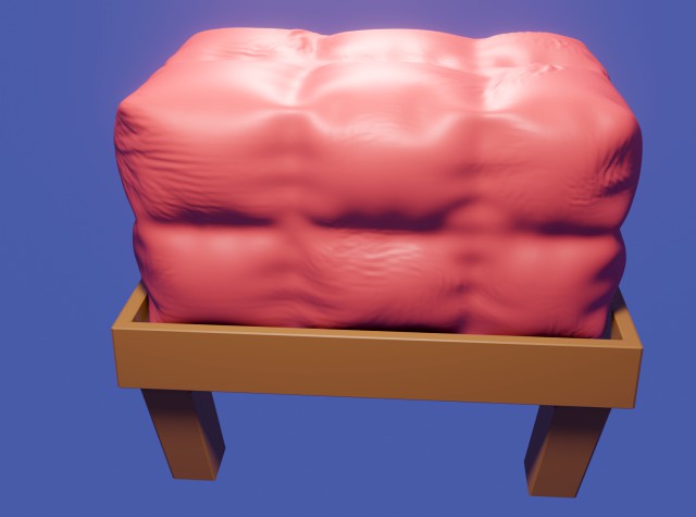soft pouf