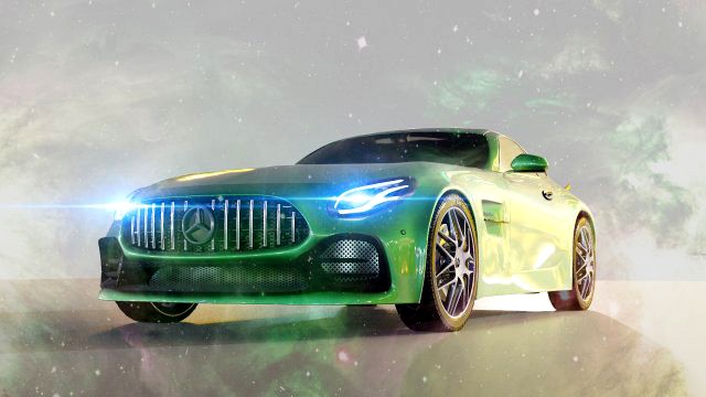 mercedes c-63 amg gtr