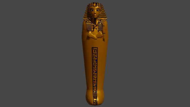 tutankhamun golden sarcophagus
