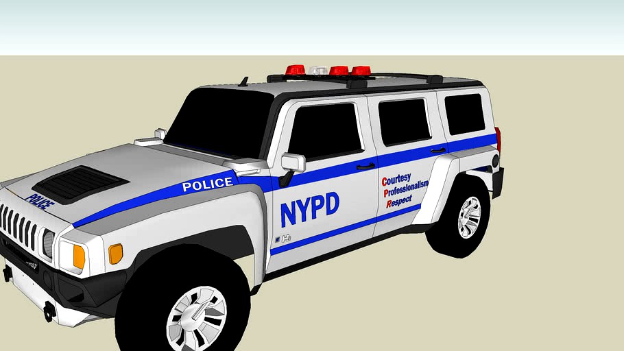 NYPD HUMMER