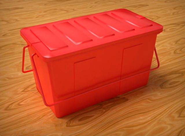 plastic box