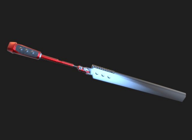 cyberpunk sword