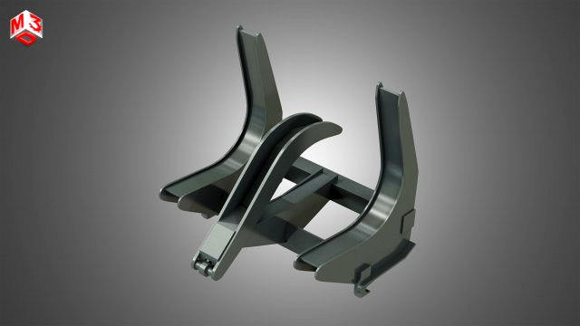 log fork - stoll - front loader