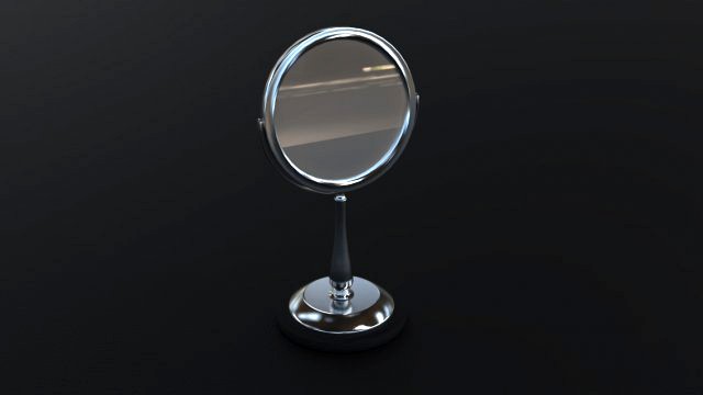 bathroom mirror