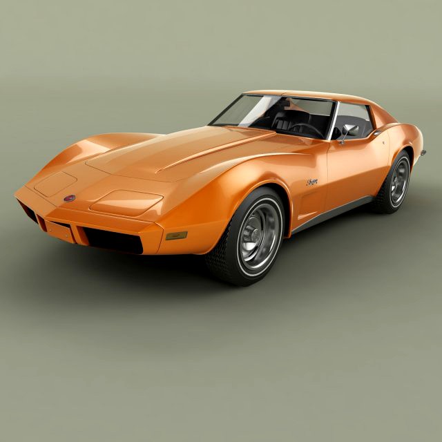 chevrolet corvette c3 coupe 1973