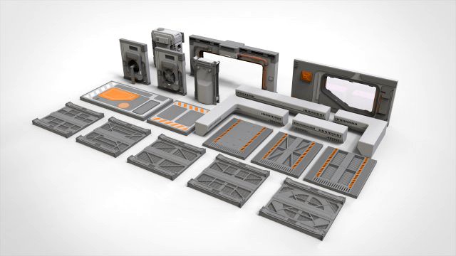 sci-fi architecture kitbash 32