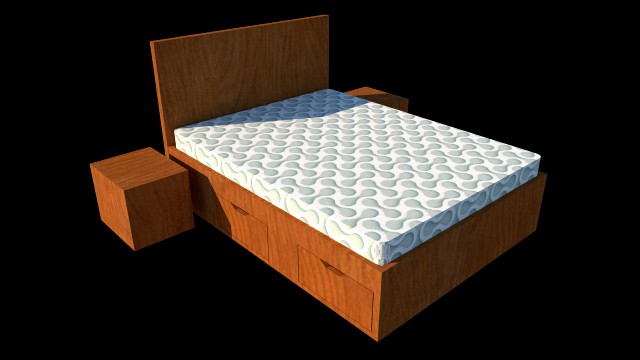 double bed