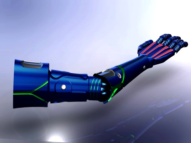 robotic arm futuristic