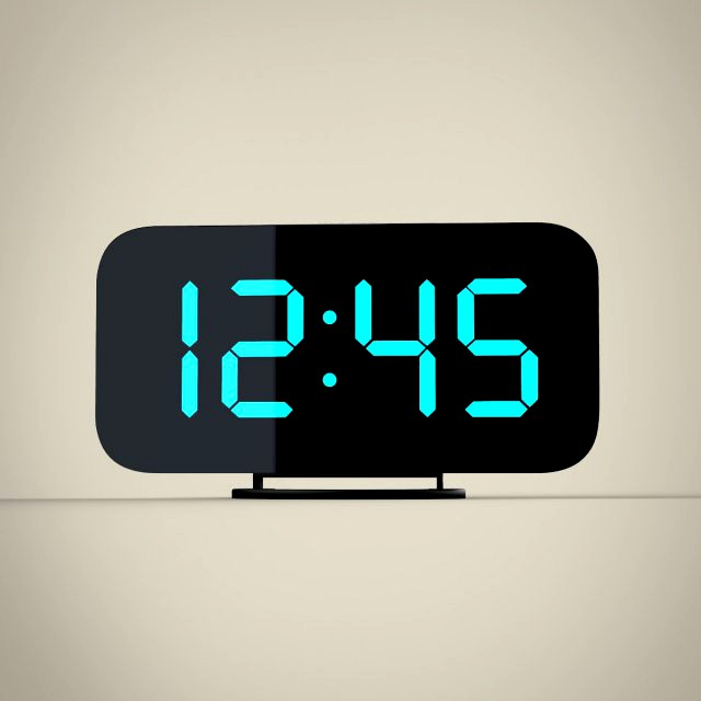 digital alarm clock