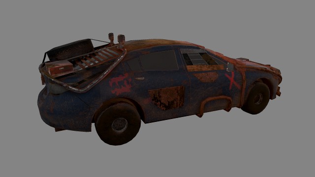 grunge car