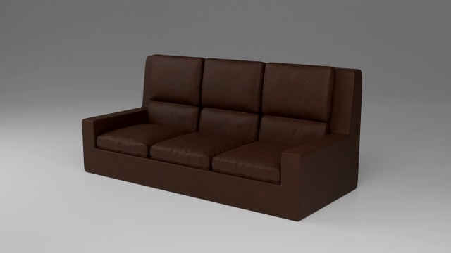 leather sofa