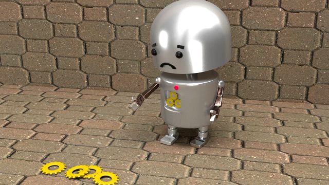 sad robot