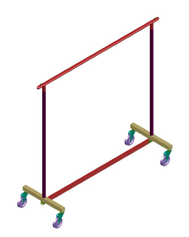 clothes rack-store clothes rack-hanger stand
