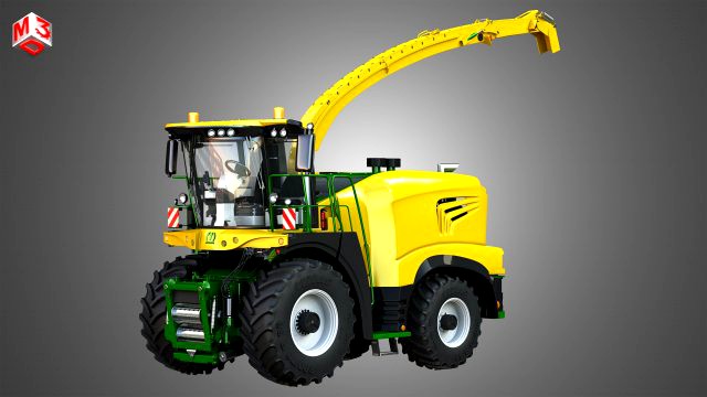 krone forage harvester-without front device