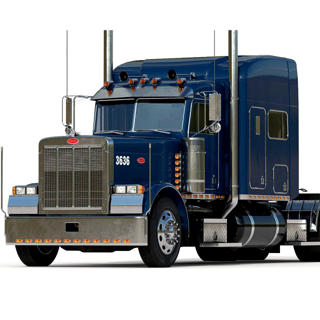 peterbilt 379 2005 with interior