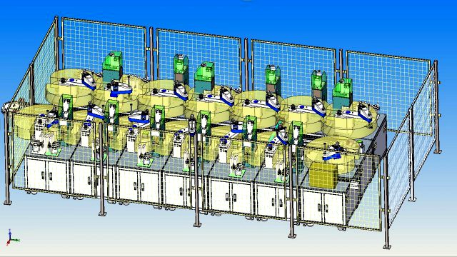 relay automatic assembly line