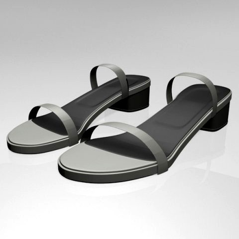 round-toe chunky-heel sandals 02