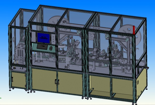 automatic cutting automatic feeding and assembly line