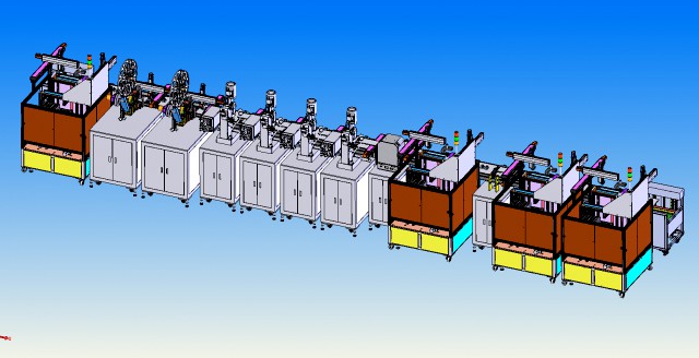 mobile phone charger automatic assembly line