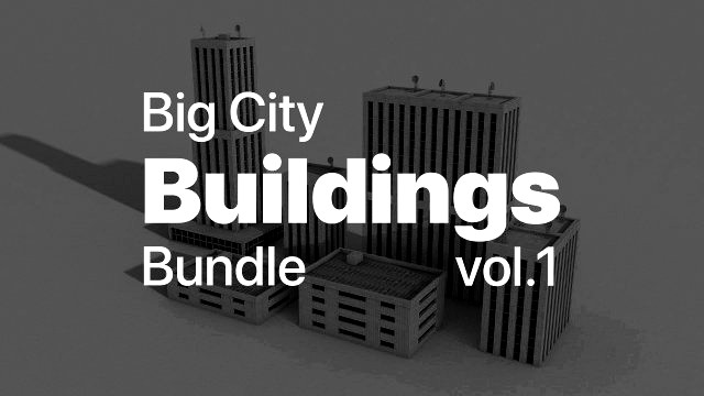 big city buildings bundle vol1
