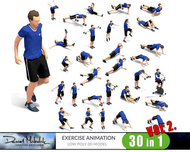 exercise animations bundle vol 2