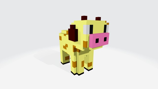 voxel cow