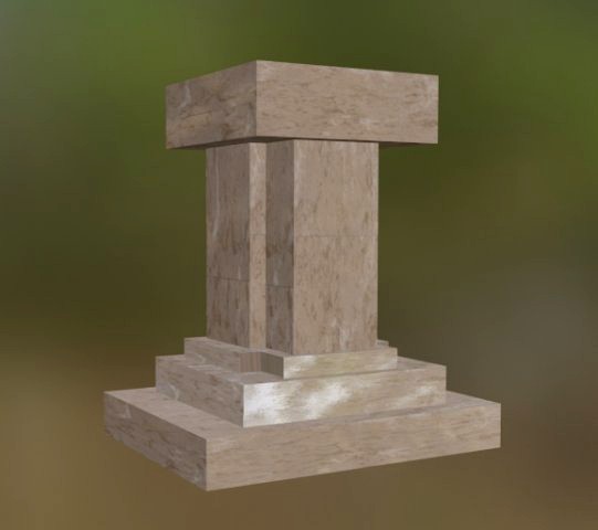 pedestal
