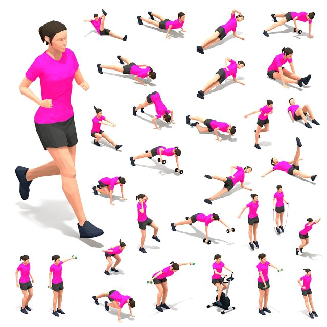 30 woman exercise pack vol 2